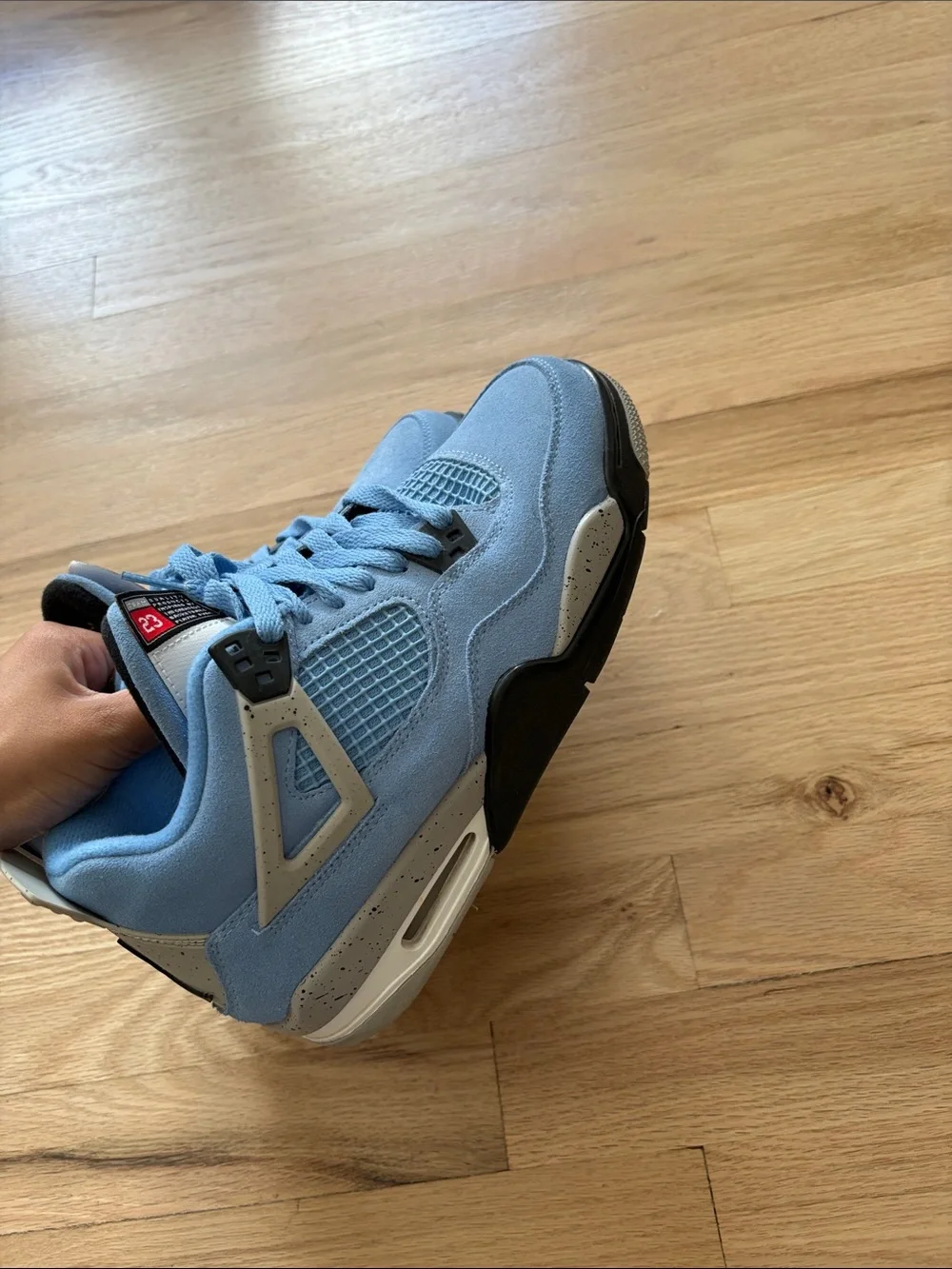 Air Jordan 4 Retro “University Blue” (also called Jordan 4 UNC/University Blue)